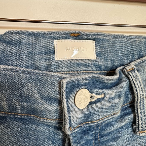 Mother Denim High Waisted Hiker Hover in Innerspace Size 29 LIKE NEW - Picture 6 of 14